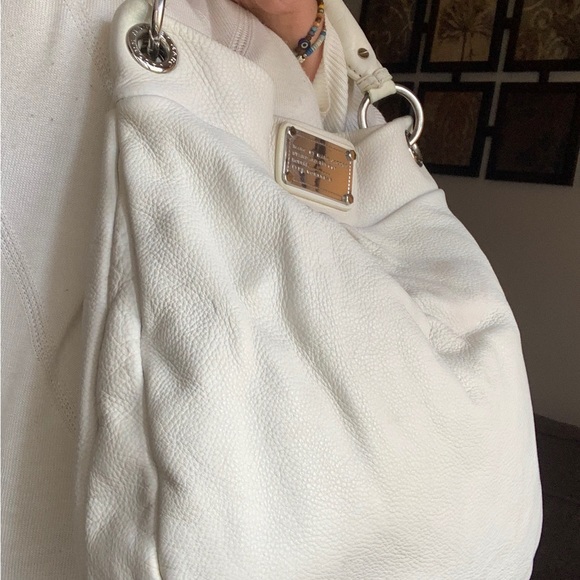 Authentic MARC JACOBS Pebbled leather long shoulder magnetic snap closure bag - Picture 12 of 14